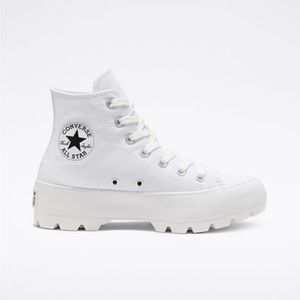White Converse Lugged Sneakers